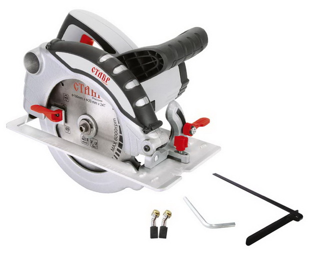 Пила дисковая 1600Вт, 5000оборот/минуту, 190*20мм, Ставр ПДЭ-190/1600 *2