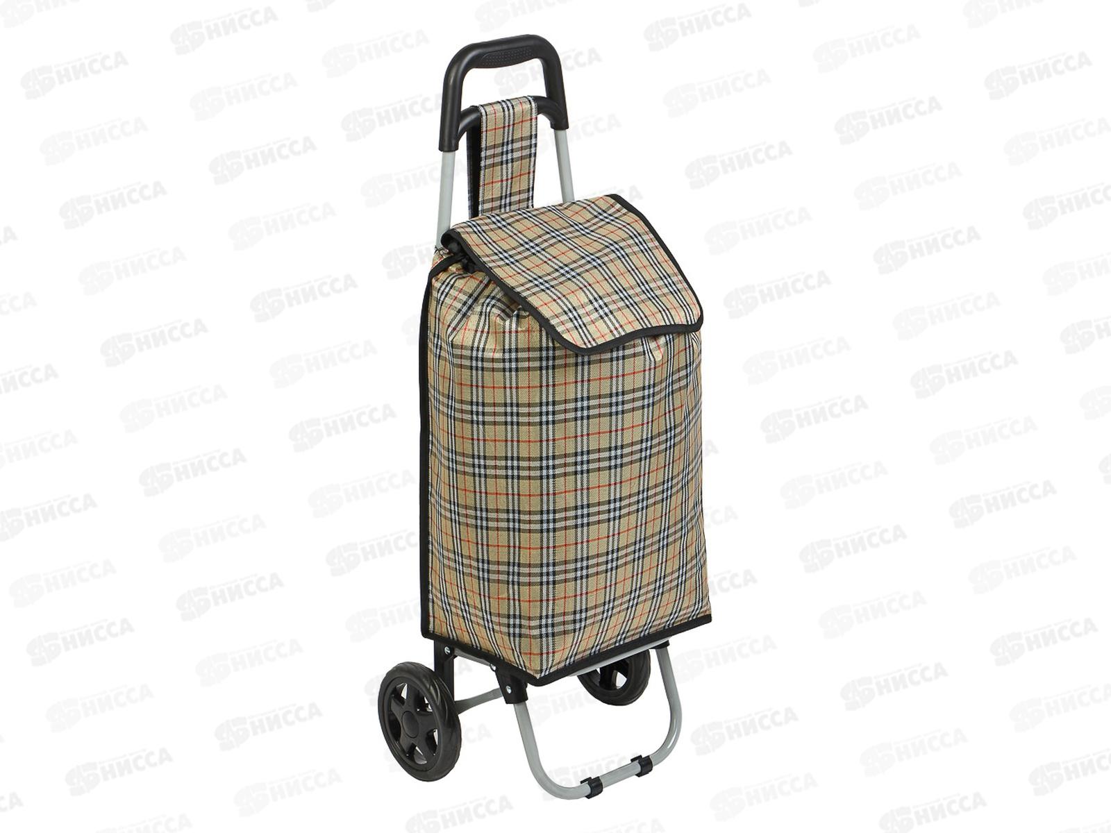 Тележка+сумка до 30кг, брезент, ЭВА 36*28*86см 467-016  *10