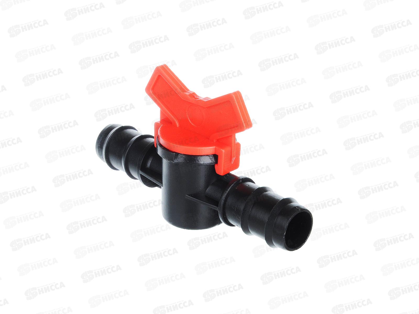 Кран проходной для шланга 20*20мм пл 169-024 г