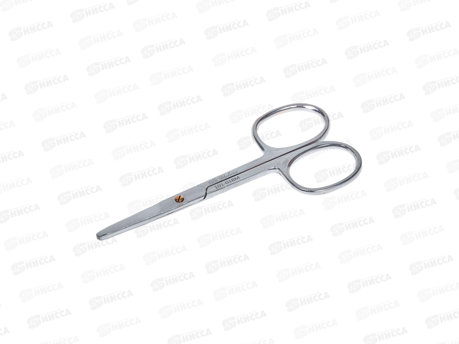 Ножницы маникюрные 9см 101-018М лезвия изгиб детские *12