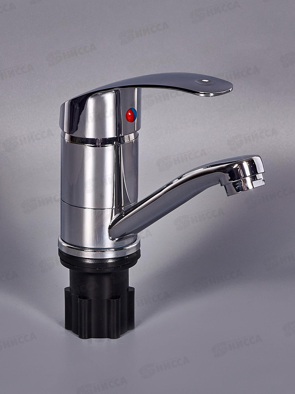 Смеситель для кухни ЭВЕРЕСТ В45-024 короткий гусак упаковка 2шт/цена за 1шт