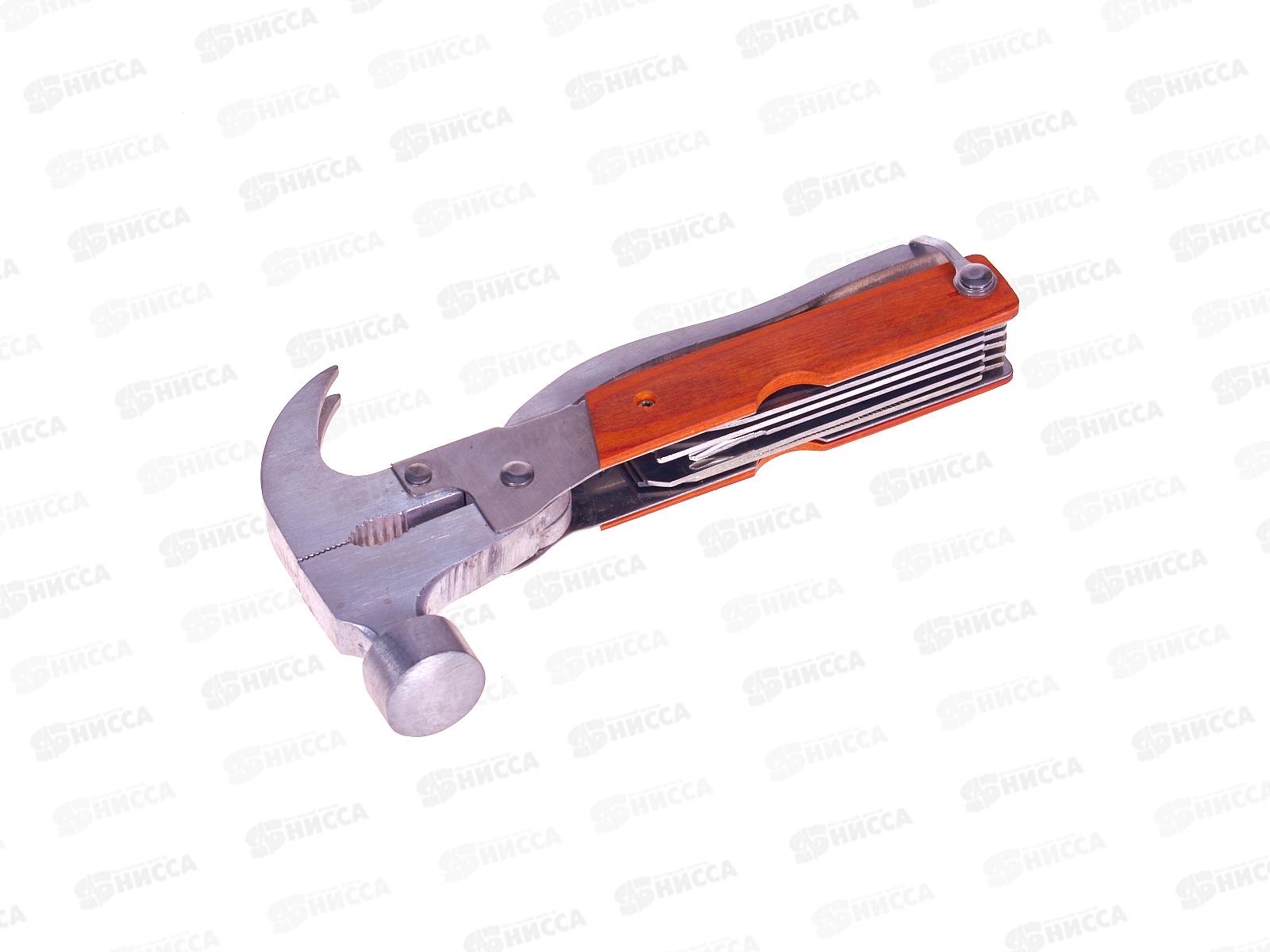 Набор походный (046226) молоток,гвоздодер,пассатижи,нож,открывашка,пила