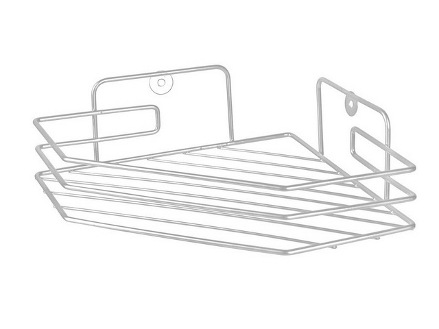 Полка угловая 1 секционная  белая АМ 71  *8