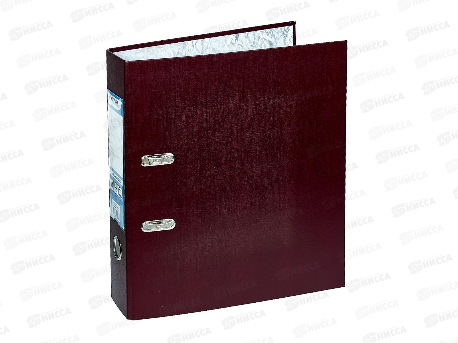 Регистратор А4 75мм EXPERT Completе, Classic бордо 25175