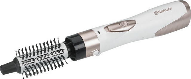 Фен+расческа SA-4204W 1000Вт 3 насадки