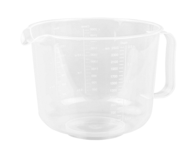 Емкость универсальная 2,5л прозрачная  М6772 *12