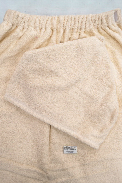 Набор Сауна мужской (Слоновая кость)