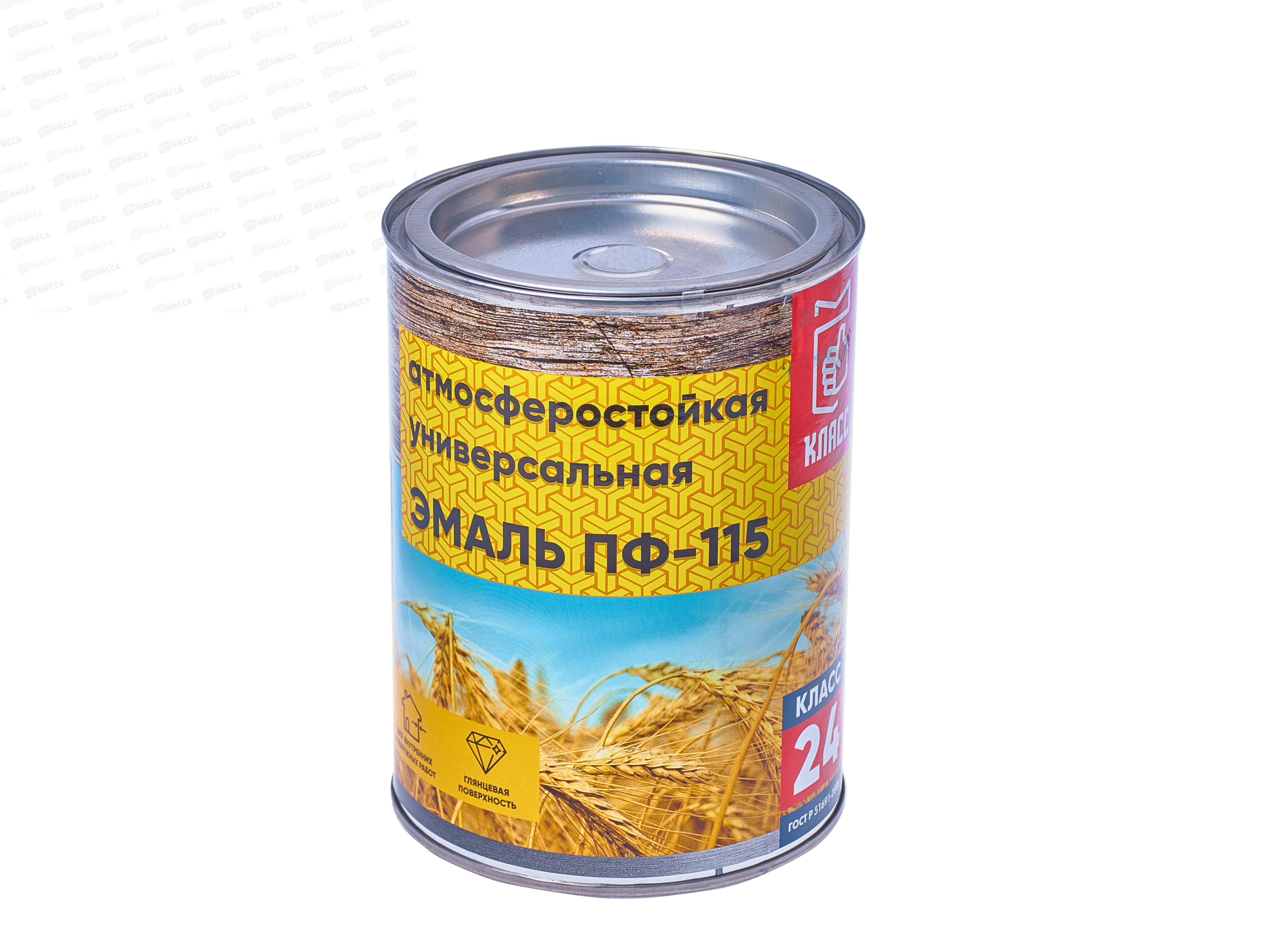 ЭМАЛЬ ПФ-115 голубой 0,9кг Класс-24 *6