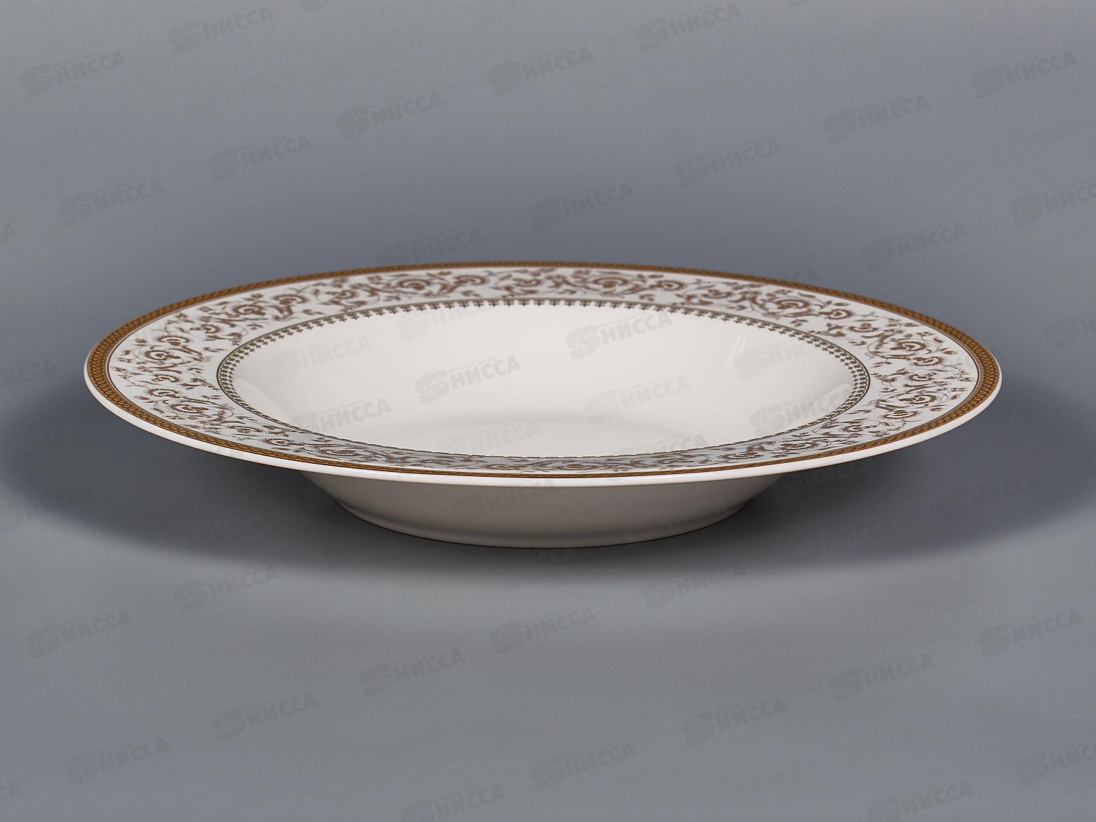 Тарелка суповая 21,5см десертная  ИМПЕРИЯ MFK07568 *6