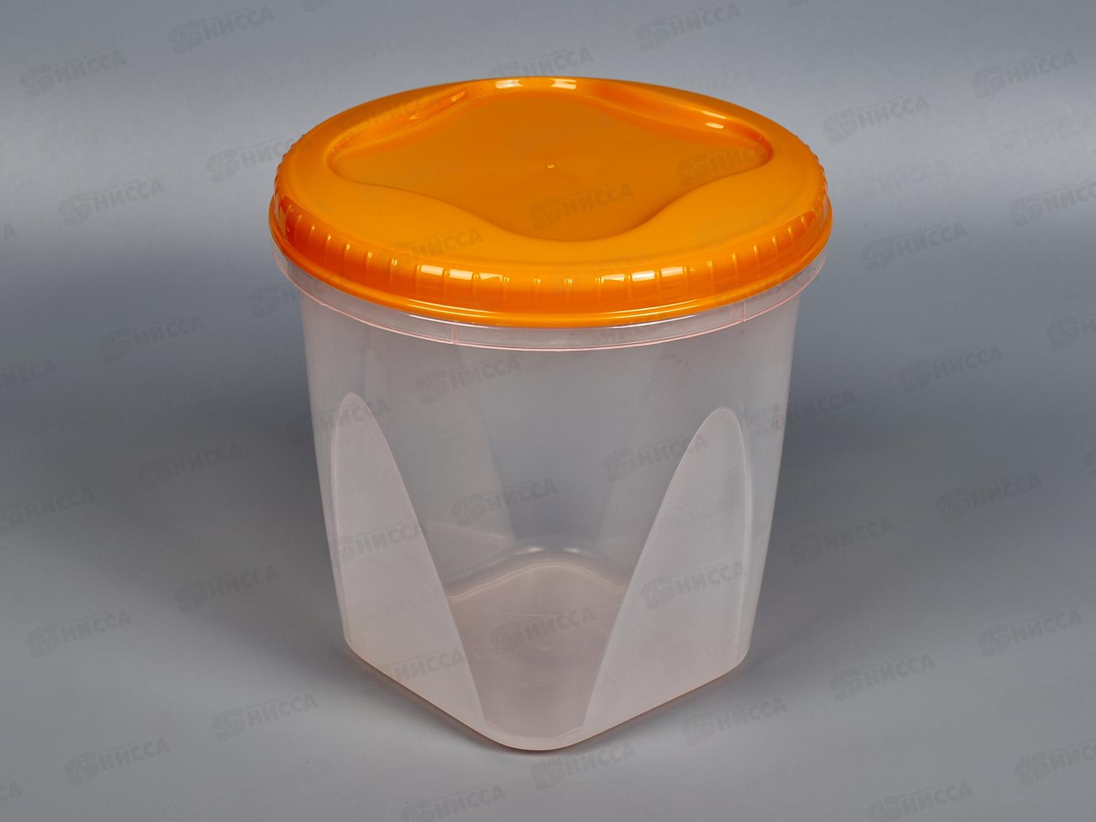 Банка с завинчивающейся крышкой Тондо 1,7л С289-01-КОЛ *16