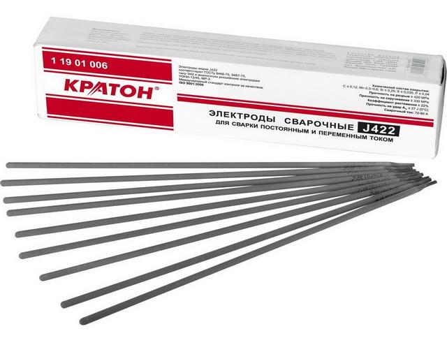 Электроды Кратон 2.5мм 5кг (11901001) *4