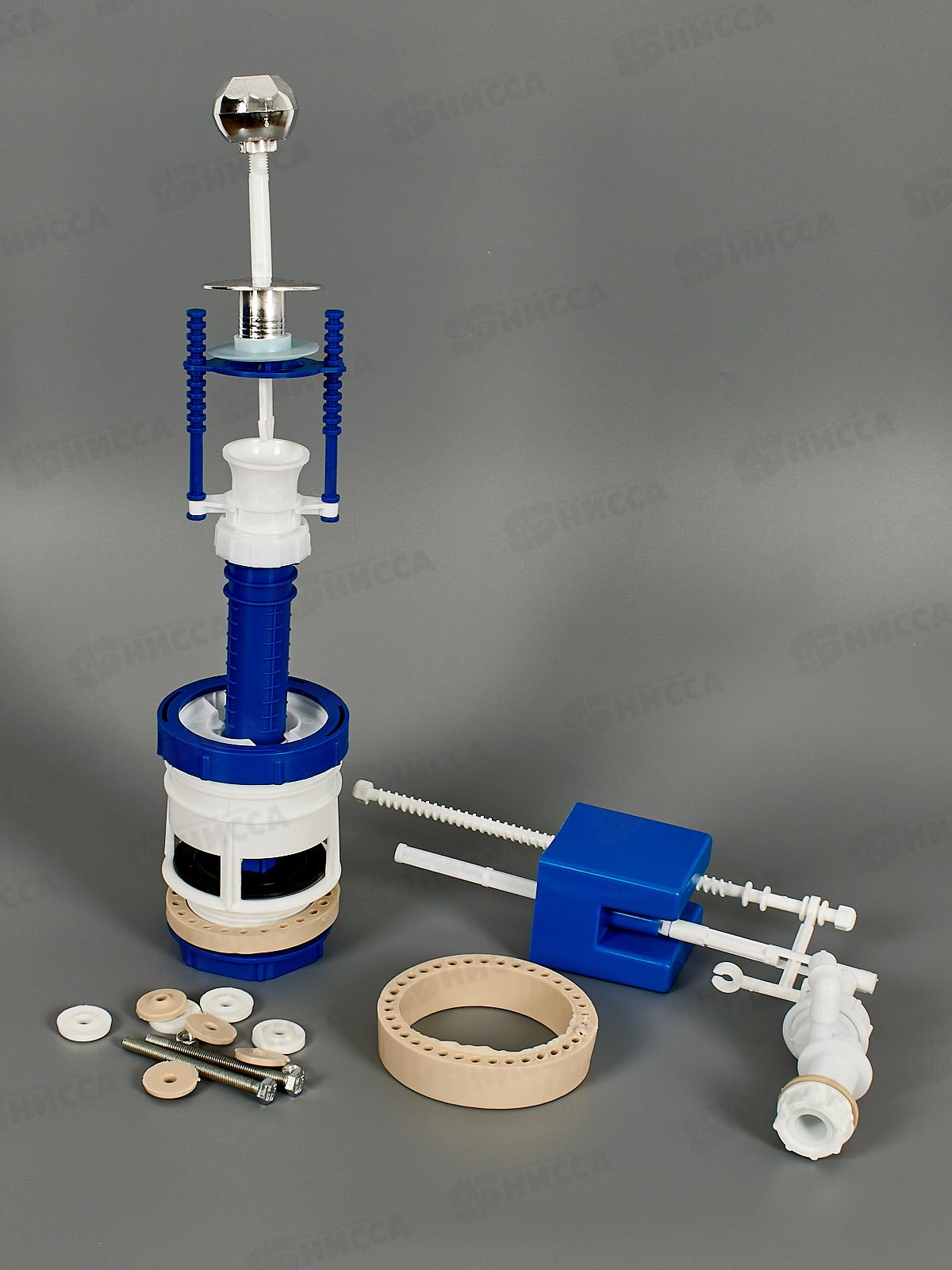 Арматура кнопочная с боковой подводкой универсальная   АС-5.1М  *25