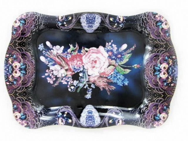 Поднос металлический 24*36см №111 *10