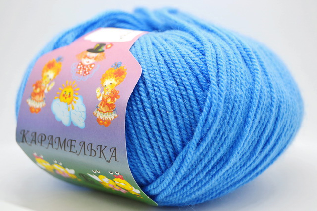 Пряжа Карамелька акрил 100% 50гр 175м мадонна 018 *10