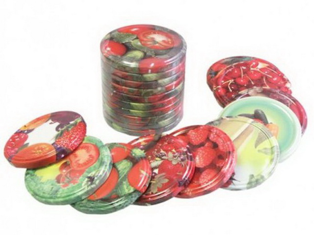 Крышка для консервирования Твист-0фф диаметр 82мм литография *20/240   СтальОптТорг