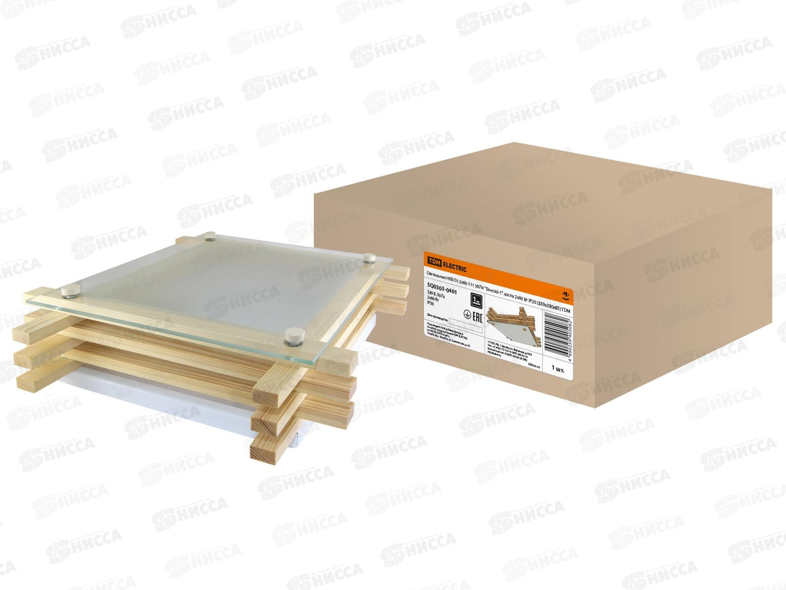 Светильник НПБ 01-2x60-111 УХЛ4 Бонсай-1 сосна TDM, 0401