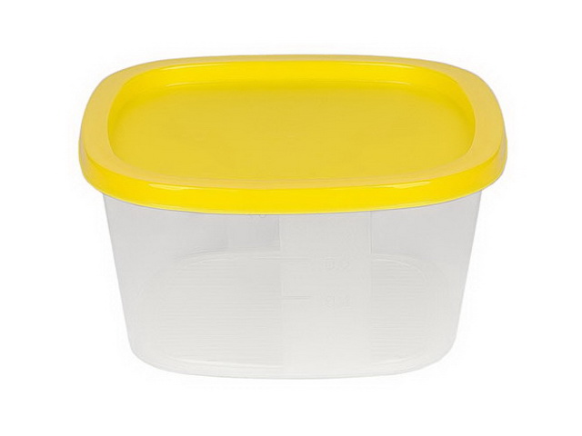 Контейнер СВЧ и заморозки 0,9л квадратный Микс *33 МП