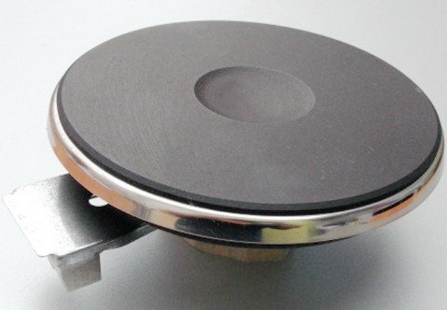 Электрическая конфорка ЭКЧ-1.0кВт Д-145мм с нержавеющим ободом *2/24