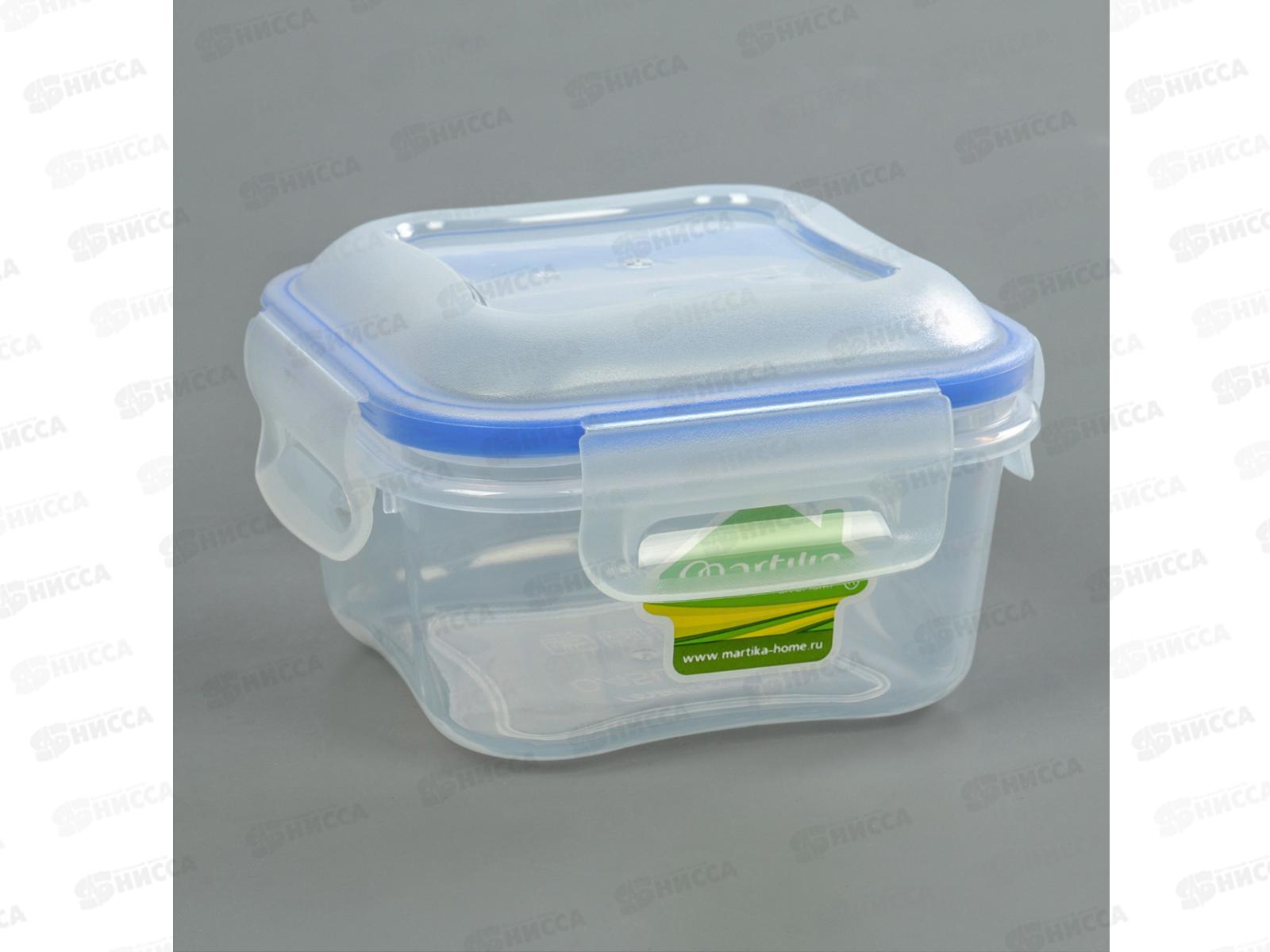 Контейнер 0,45 герметичный Спессо квадратный С228-01-КОЛ ассортимент *22