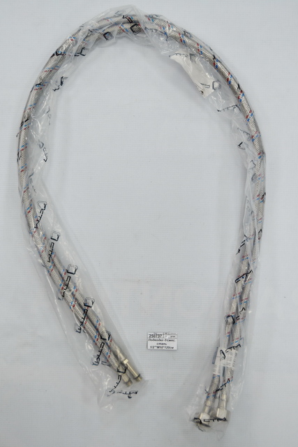 Подводка для смесителя сталь 1/2&quot*М10*120см пара, СТМ *40