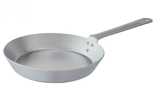 Сковорода d200 без крышки металлическая ручка МТ-029 *20