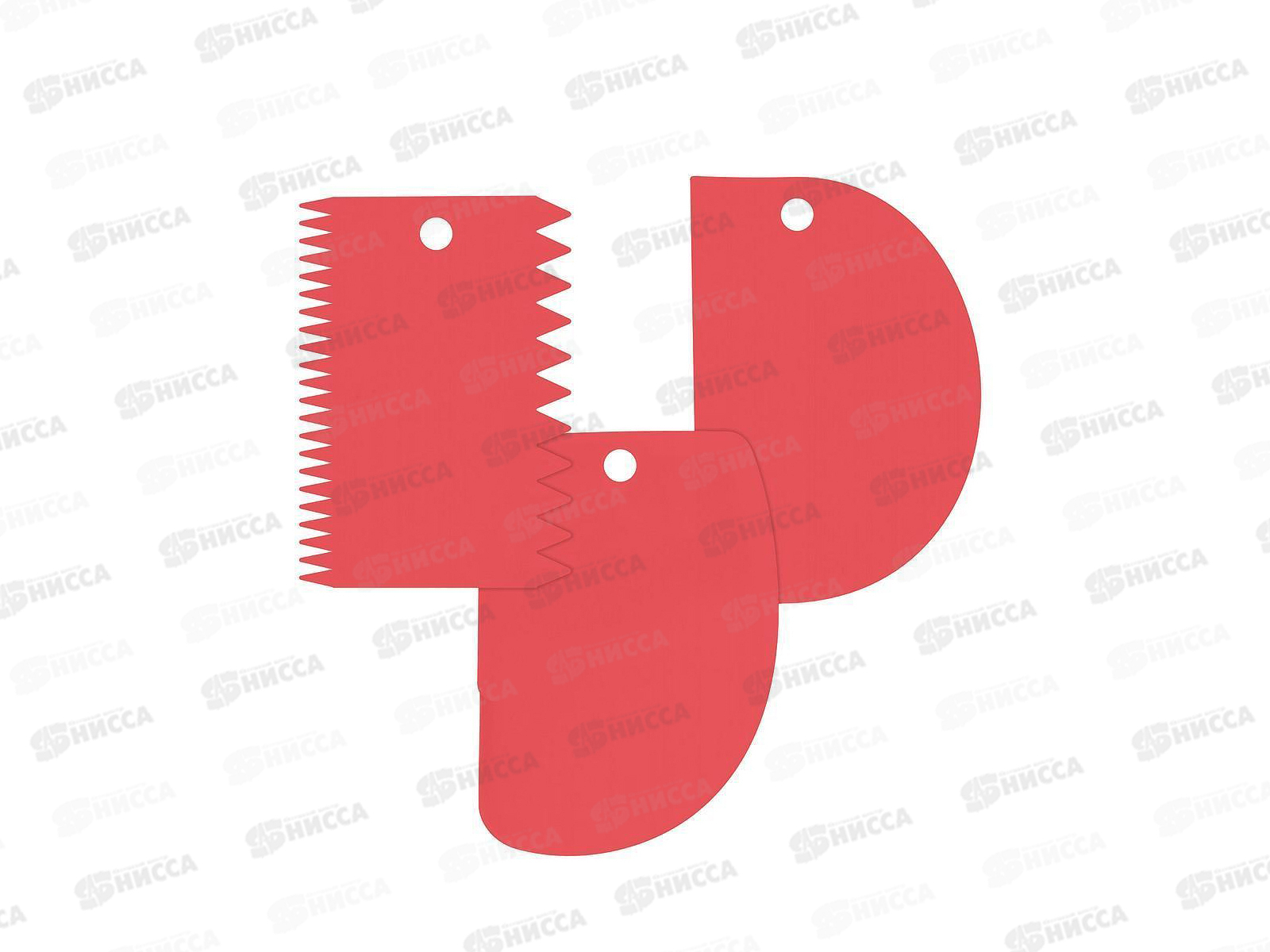 Набор кондитерских шпателей 3цв VL80-246