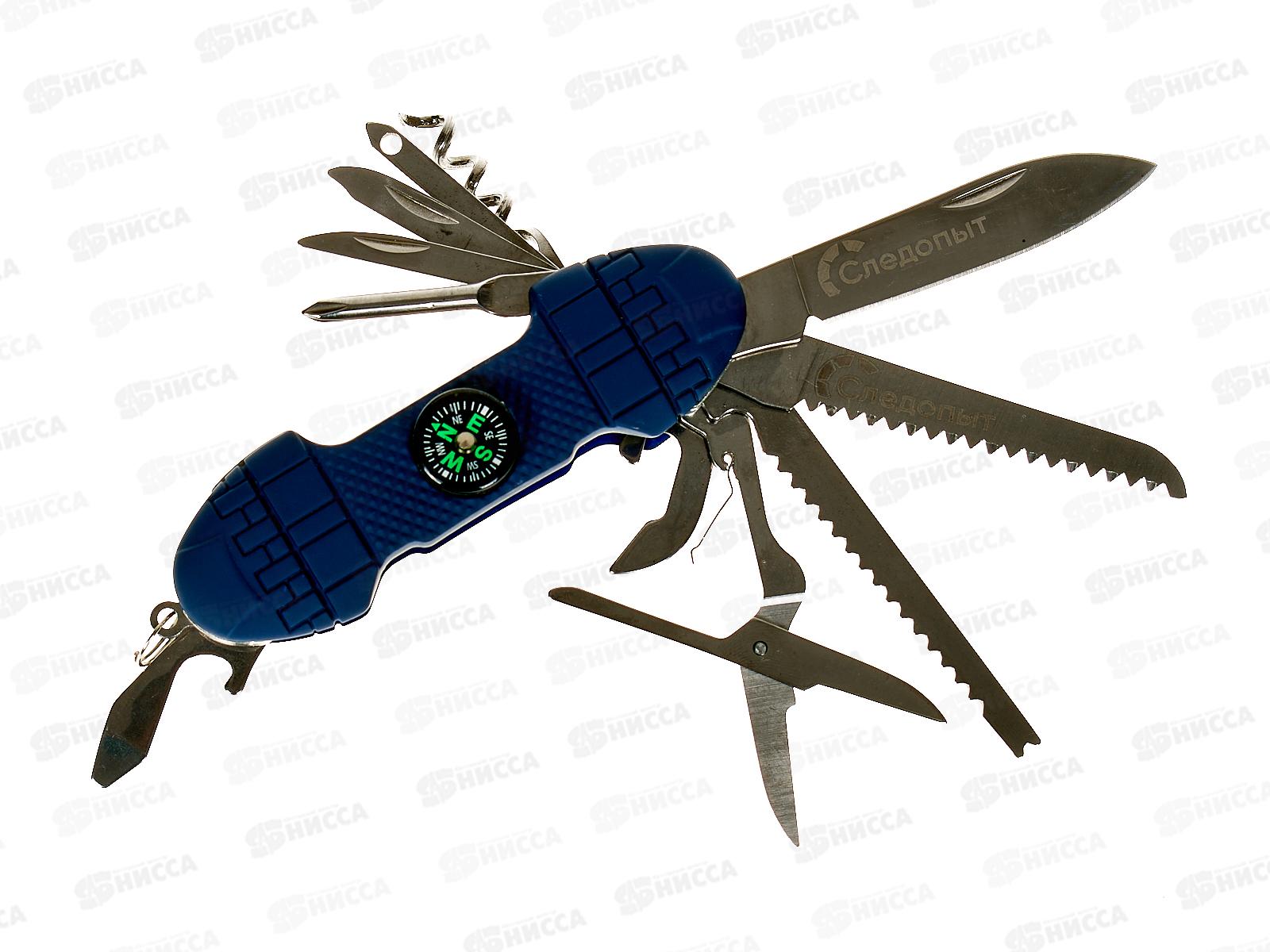 Мультитул Следопыт 11предметов, на блистере, MT-13 *240