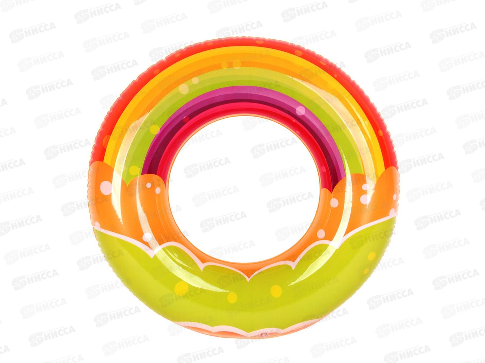 Круг надувной, ПВХ, d65см, 4цв. SILAPRO, 130-001   г