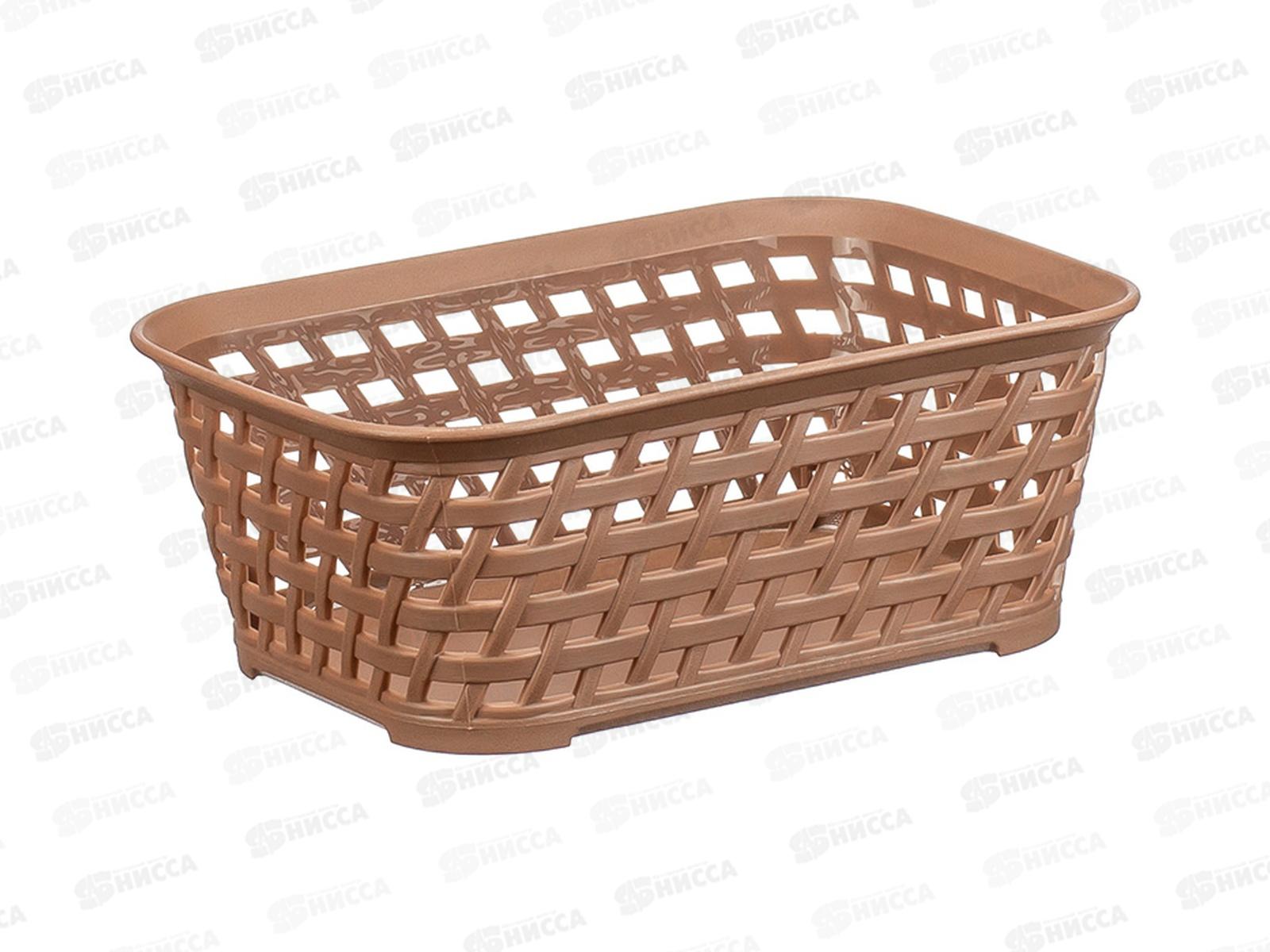 Ящик РОТАНГ 185*140*70 бежевый ротанг М2374 *20