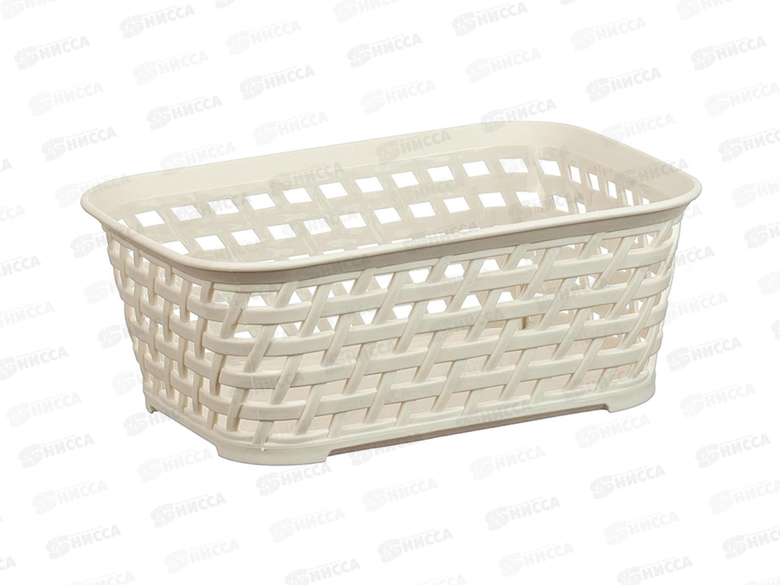 Ящик РОТАНГ 185*140*70 белый ротанг М2374 *20