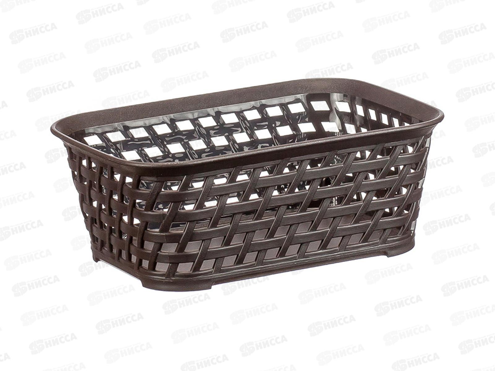 Ящик РОТАНГ 185*140*70 коричневый ротанг М2374 *20