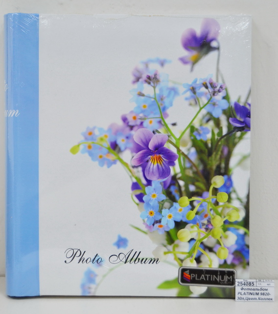 Фотоальбом PLATINUM 9820- 30л,Цвет.Коллекция-3,магн *12