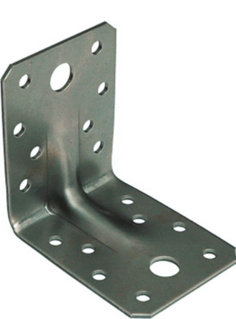 Уголок крепёжный 70*70*55*2.0 усиленный цинк *40