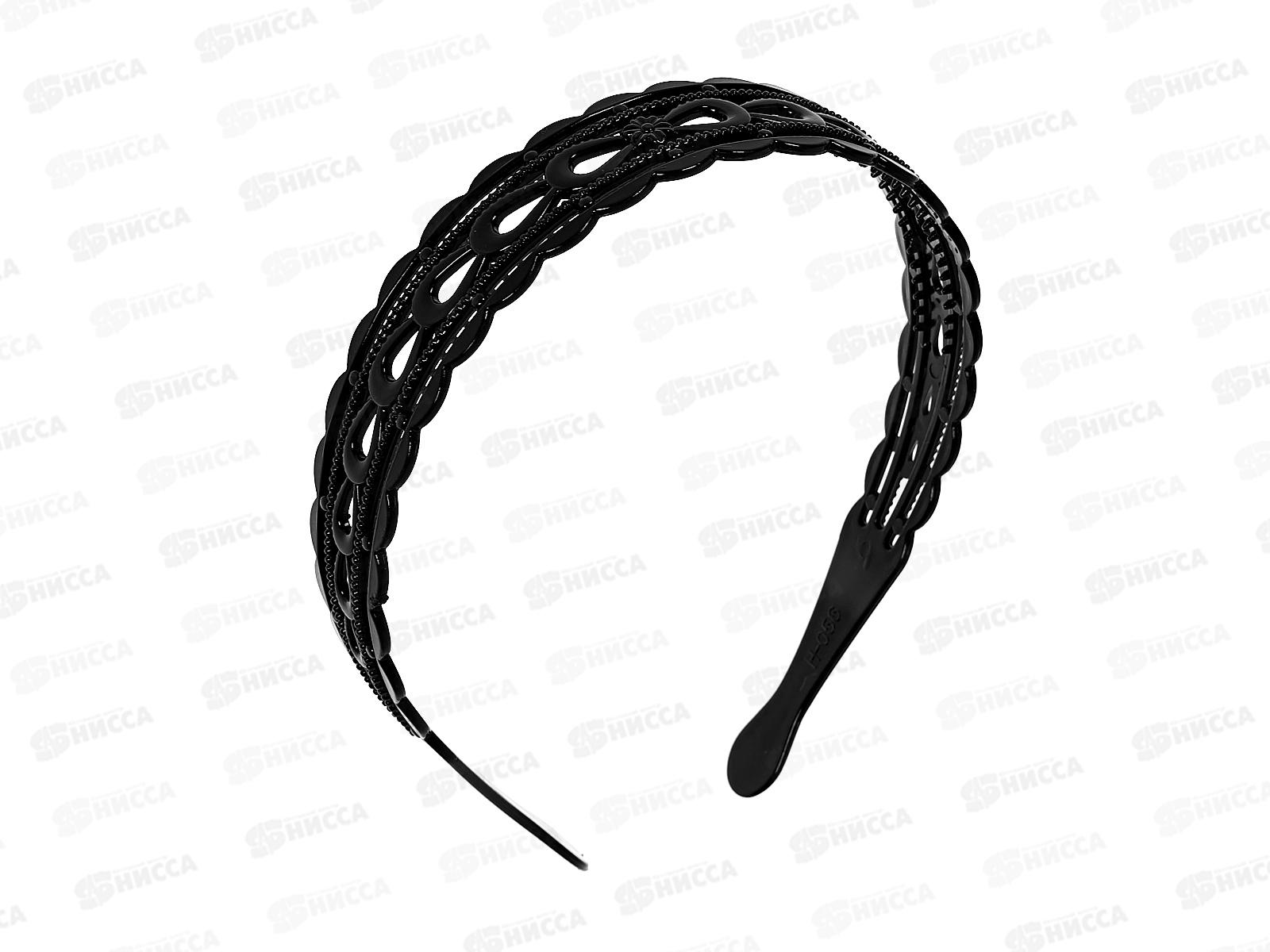 Ободок  для волос &quotДалида&quot 2,2см бантик узоры 2975931