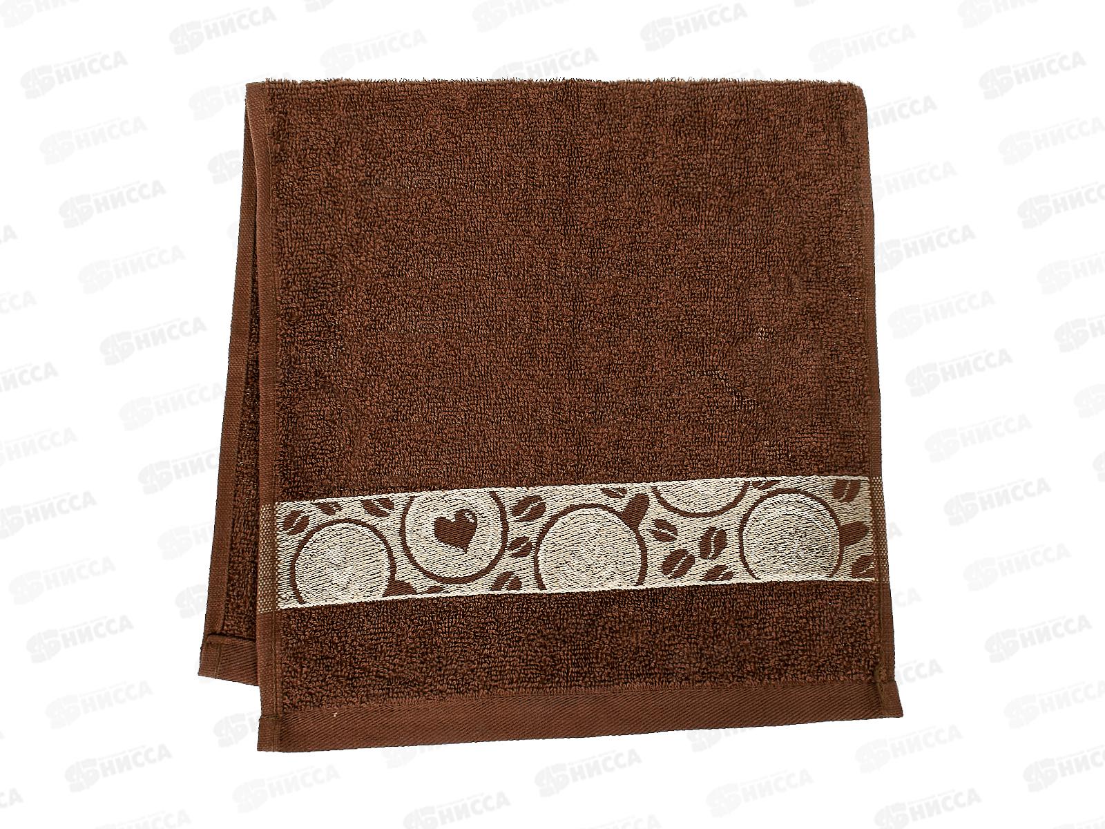 Полотенце махровое 30*60 ЖК Кофе