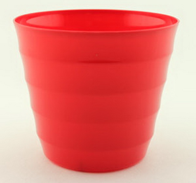 Горшок для цветов Лаура 0,7л  Красный *16