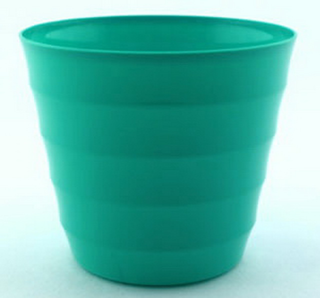 Горшок для цветов Лаура 0,7л  Бирюзовый *16