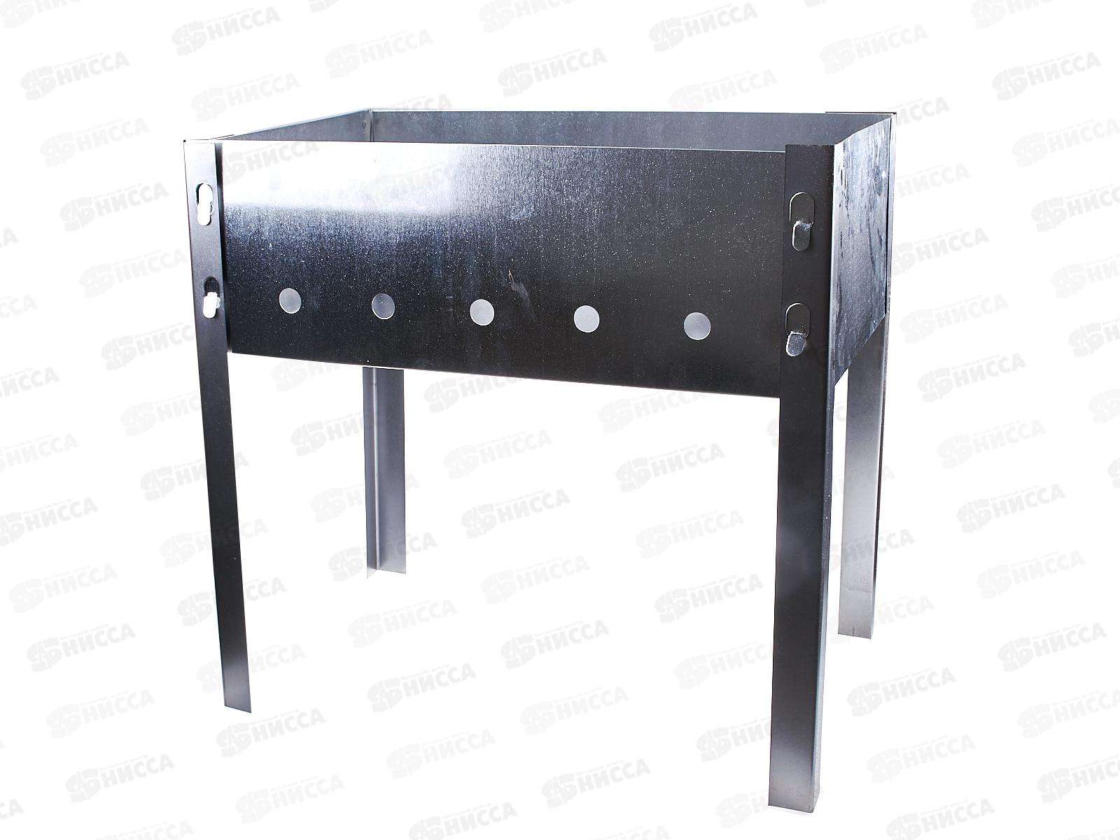 Мангал 400*250*140 в коробке (0,5мм) М-10 без шампуров СП0010