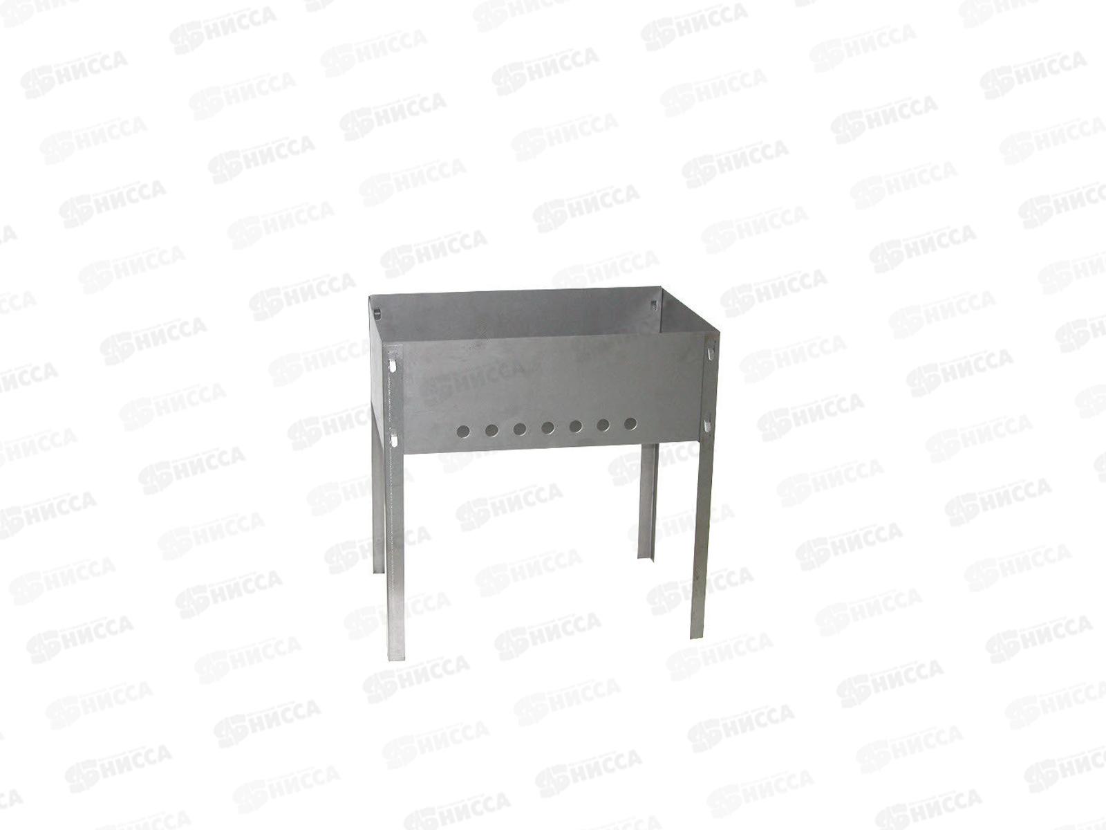 Мангал 350*250*140 в коробке (0,8мм) без шампуров М-12 СП0012