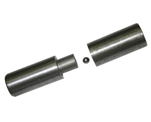 Петля гаражная d:30мм L=160мм с шариком *10