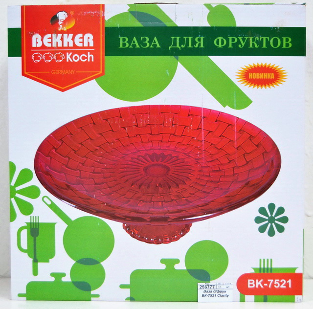 Ваза для фруктов  ВК-7521 Clarity