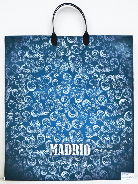 Пакет с пластиковой ручкой 40*44 Мадрид *10/100