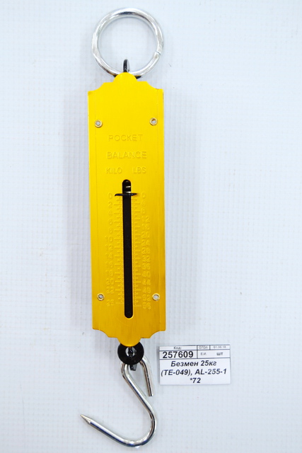 Безмен 25кг (ТЕ-049), AL-255 *72