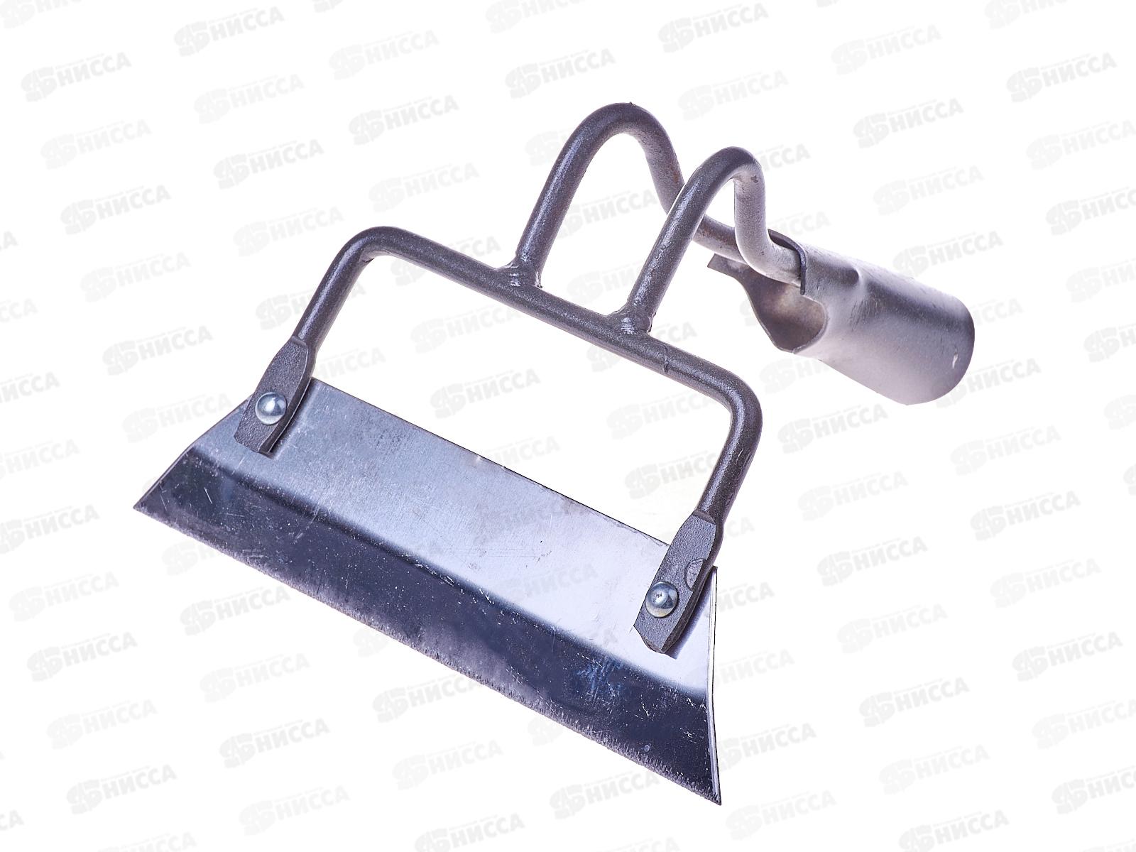 Тяпка 200*50 нержавеющая сталь, клепанная тулейка, без черенка *10