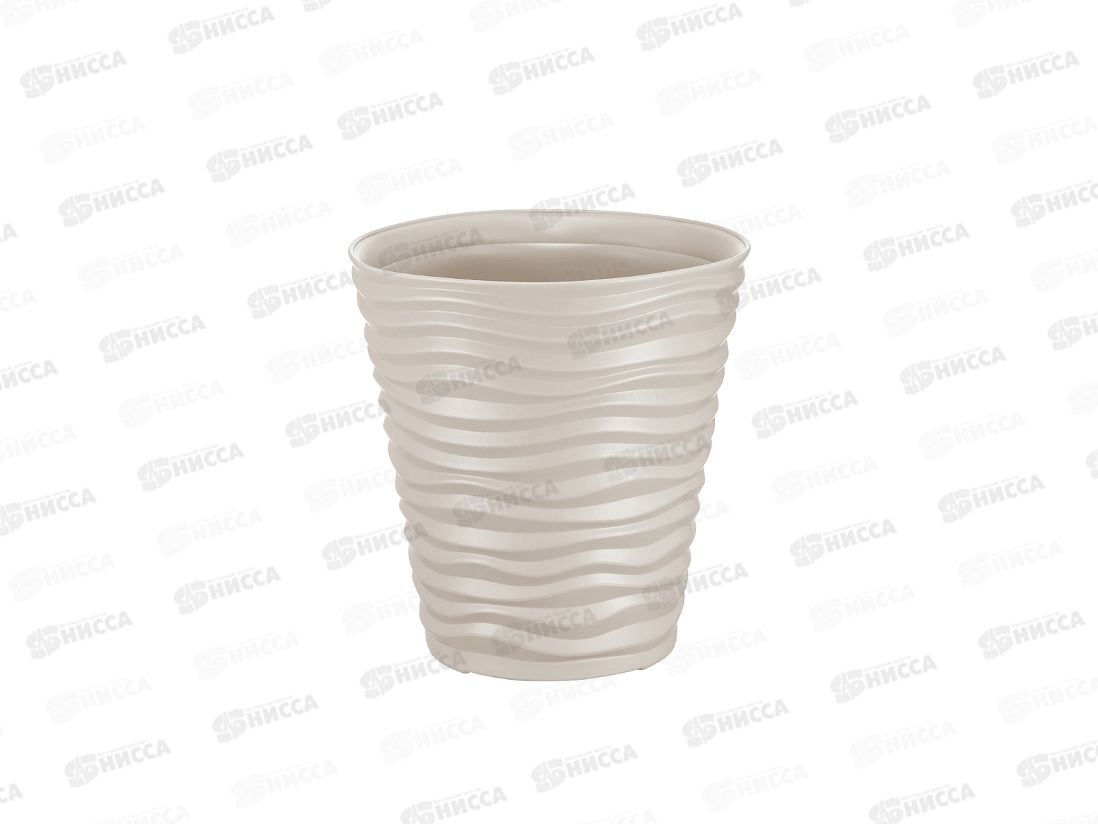 Кашпо ДЮНА 50л Кремовый М3403 *3