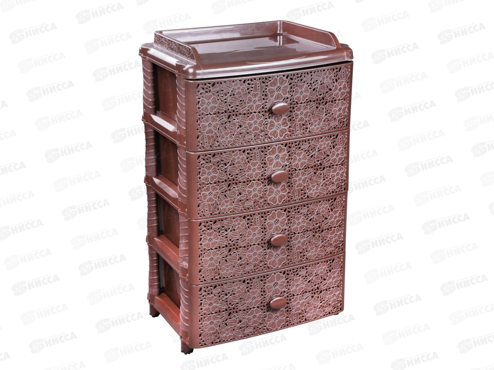 Комод 4-х секционный широкий &quotЛаура&quot венге *1 М6874