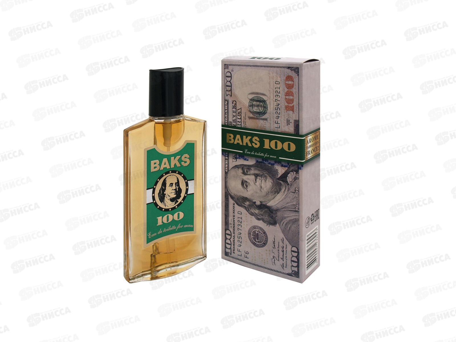 CCM Baks 100, туалетная вода 70мл мужская *18 М