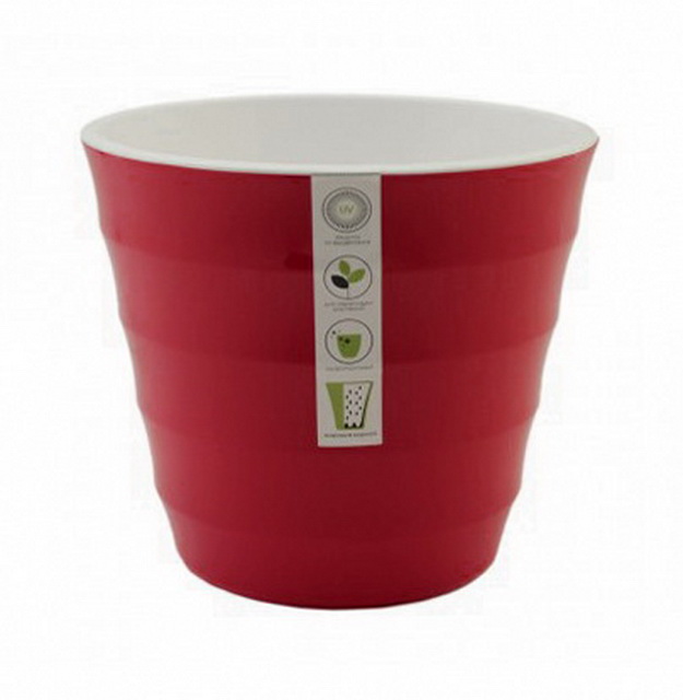 Горшок для цветов Лаура 6л  Красный  *9