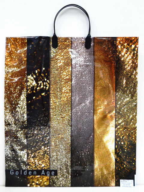 Пакет с пластиковой ручкой 40*44 Золотой век *10/100