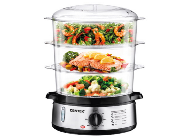 Пароварка CT-1457 9л 800Вт